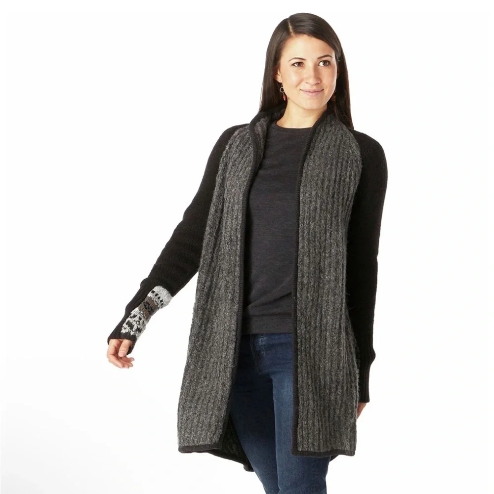 SMARTWOOL CHUP Speren Wrap Sweater Women's Cabincore Warmth Size Small